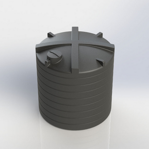 Enduramaxx High Capacity Commercial Above Ground Cylindrical Potable Water Tank - Freeflush Rainwater Harvesting Ltd. 