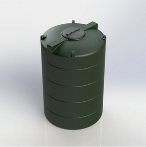 Enduramaxx High Capacity Commercial Above Ground Cylindrical Potable Water Tank - Freeflush Rainwater Harvesting Ltd. 