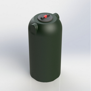 Enduramaxx High Capacity Commercial Above Ground Cylindrical Potable Water Tank - Freeflush Rainwater Harvesting Ltd. 