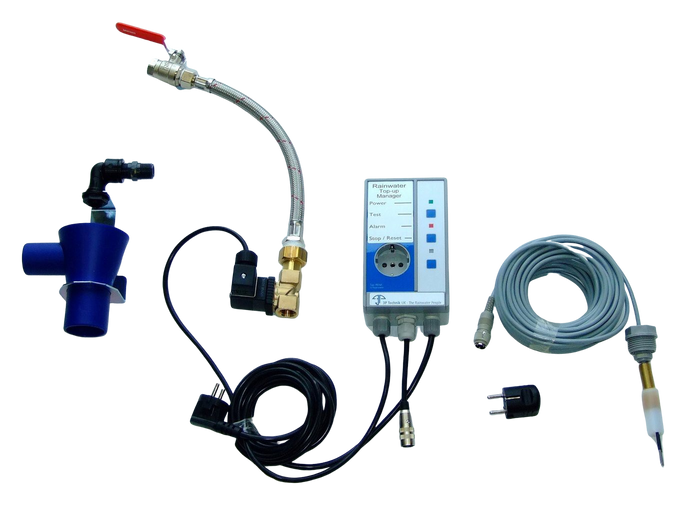 Rainwater Harvesting Top-up Controller with Pump Isolation and Alarm