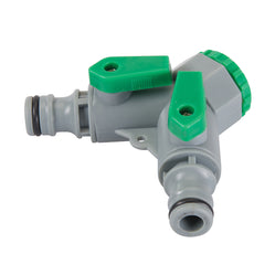 2-Way Tap Connector (3/4" BSP to 1/2" Male) - Freeflush Rainwater Harvesting Ltd. 