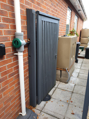 500 Litre Slim Water Butt Rain Harvesting Tank - Freeflush Water Management Ltd. 