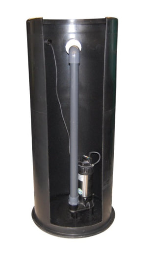 Vortex Micro Sewage Pumping Station Range with Macerator 190l, 300l, 450l and 600l