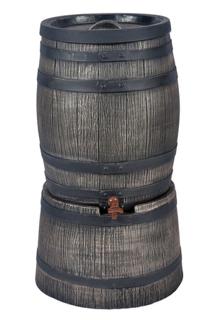 Rain Barrel - Oak Effect - 50L, 120L, 240L, 350L - Freeflush Rainwater Harvesting Ltd. 