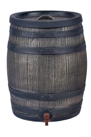 Rain Barrel - Oak Effect - 50L, 120L, 240L, 350L - Freeflush Rainwater Harvesting Ltd. 