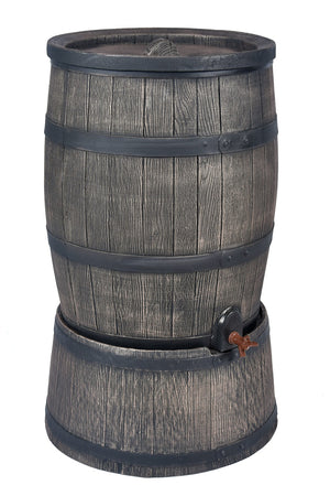 Rain Barrel - Oak Effect - 50L, 120L, 240L, 350L - Freeflush Rainwater Harvesting Ltd. 