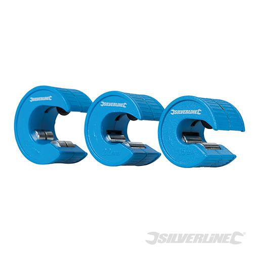 Silverline Quick Cut Pipe Cutter Set 3pce 15, 22 & 28mm Set