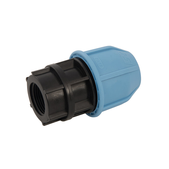 MDPE Female Adaptor 20mm, 25 mm 3/4"