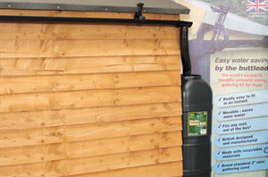Hall's clip-on shed guttering kit - Freeflush Rainwater Harvesting Ltd. 