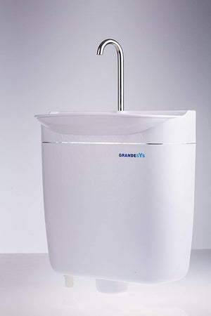 GrandeSys (AquaDue) Toilet cistern with integrated sink SPARES - Freeflush Rainwater Harvesting Ltd. 