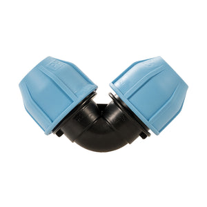 MDPE Elbow 20mm, 25mm - Freeflush Rainwater Harvesting Ltd. 