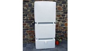 Large Water butt - Water Pillar - 800l with quality filter and tap - Freeflush Rainwater Harvesting Ltd. 