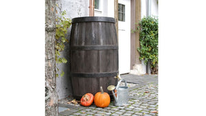 Burgundy Barrel Water Butt – 500 Litres - Freeflush Rainwater Harvesting Ltd. 