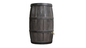 Burgundy Barrel Water Butt – 500 Litres - Freeflush Rainwater Harvesting Ltd. 