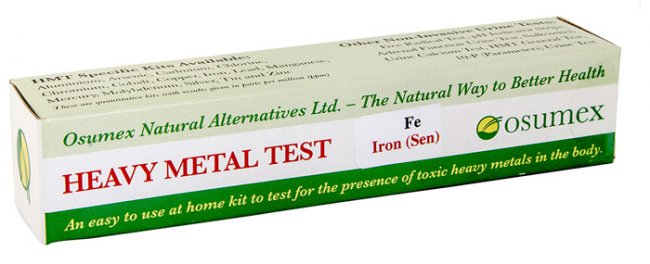 Quick Test Kit for Iron sensitive (Fe) (1 test)