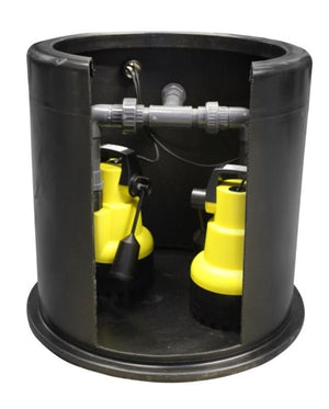 AQUA Micro Sewage Pumping Station Range 190l, 300l, 450l, 600l, 900l, 1200l and 1700l