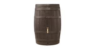 Barrica rain water barrel water butt -260 and 420 litre capacity - Freeflush Rainwater Harvesting Ltd. 