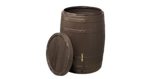 Barrica rain water barrel water butt -260 and 420 litre capacity - Freeflush Rainwater Harvesting Ltd. 