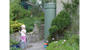 Column Water Butt – 300 & 500 Litres - Freeflush Rainwater Harvesting Ltd. 