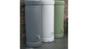 Column Water Butt – 300 & 500 Litres - Freeflush Rainwater Harvesting Ltd. 