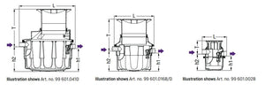 EasyOil Underground Oil/fuel separator NS 1.5