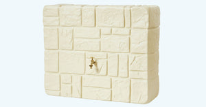 Slim Sandstone Effect Water Butt -300 litre - Freeflush Rainwater Harvesting Ltd. 
