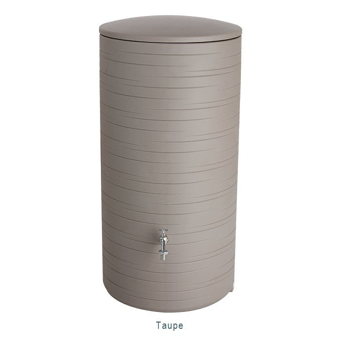 Novara modern water butt 280 litre - Freeflush Rainwater Harvesting Ltd. 
