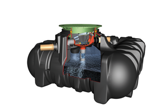 Below Ground SuDS Rainwater Attenuation Tank - Freeflush Rainwater Harvesting Ltd. 