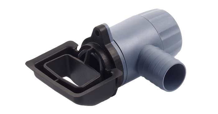 Rain Collector Rapido fit Quattro water butt diverter for rectangular and square downpipes