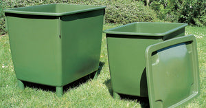 Square water butt Heavy version 200, 300 and 500 litre - Freeflush Rainwater Harvesting Ltd. 