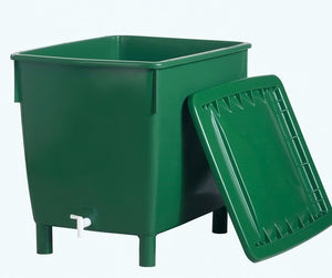 Square water butt Heavy version 200, 300 and 500 litre - Freeflush Rainwater Harvesting Ltd. 