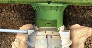 Spring water shaft - Freeflush Rainwater Harvesting Ltd. 