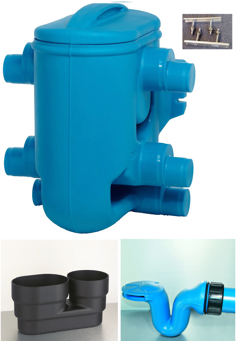 Commercial Rainwater Harvesting Filter - 2 stage - 110-160mm TF - 800m