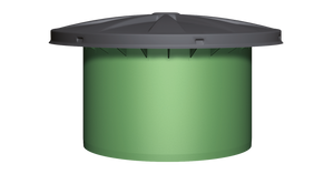 Maxi drinking water telescopic dome shaft with cover - Freeflush Rainwater Harvesting Ltd. 