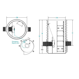 Vortiflo Vortex Flow Control Chamber