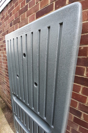 Ultra Slimline Wall Mounted Water butt - 235 Litres - Freeflush Water Management Ltd. 