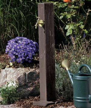 Watering Posts Original, Natural, Wood - Freeflush Rainwater Harvesting Ltd. 