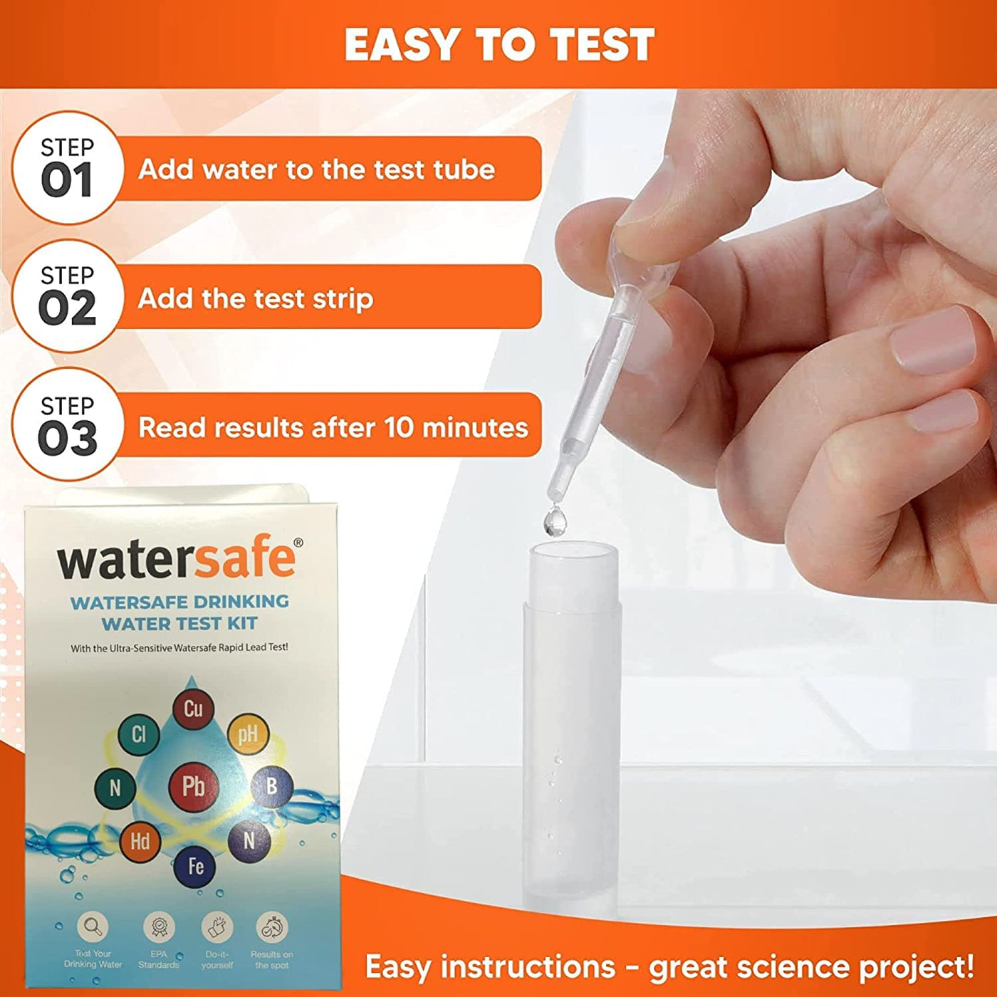 Featherline Water Testing Watersafe Water Test Kit – Freeflush Water Management Ltd.