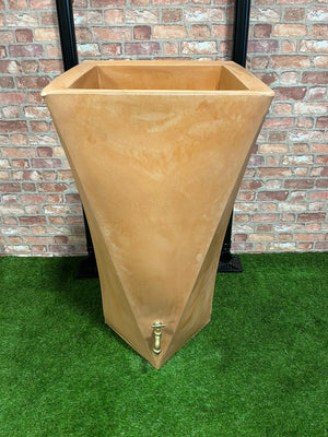 Grade B - 250 litre Manhattan City Twist Water Butt Planter