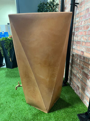 Grade B - 250 litre Manhattan City Twist Water Butt Planter