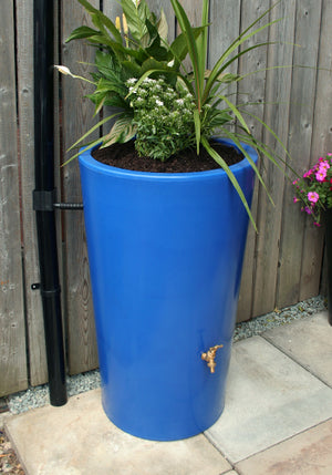 City Water Butt Planter 180 Litre