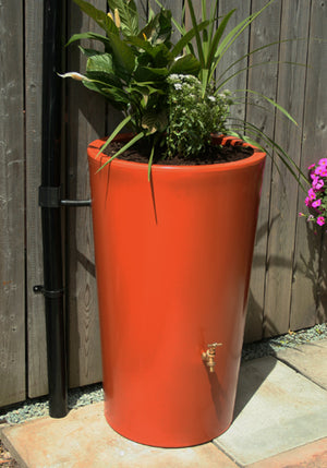 City Water Butt Planter 180 Litre