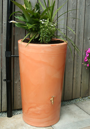 City Water Butt Planter 180 Litre