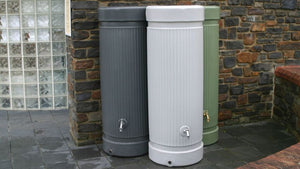 Column Water Butt – 300 & 500 Litres - Freeflush Rainwater Harvesting Ltd. 