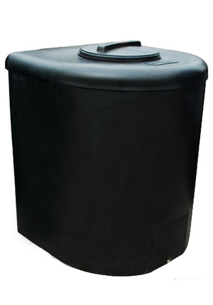 D-shaped 1000 Litre Water Tank