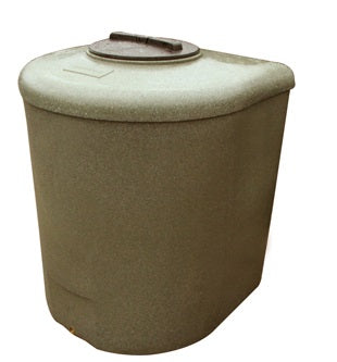 D-Shaped Water Tank 710L and 1000L - Freeflush Rainwater Harvesting Ltd. 