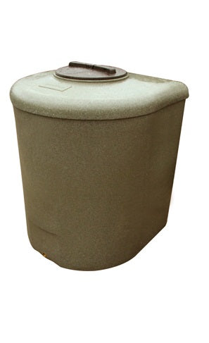 D-shaped 1000 Litre Water Tank