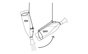 Bottleshower™ Cord Hanging Harness for 1.5/2litre bottles - Freeflush Rainwater Harvesting Ltd. 