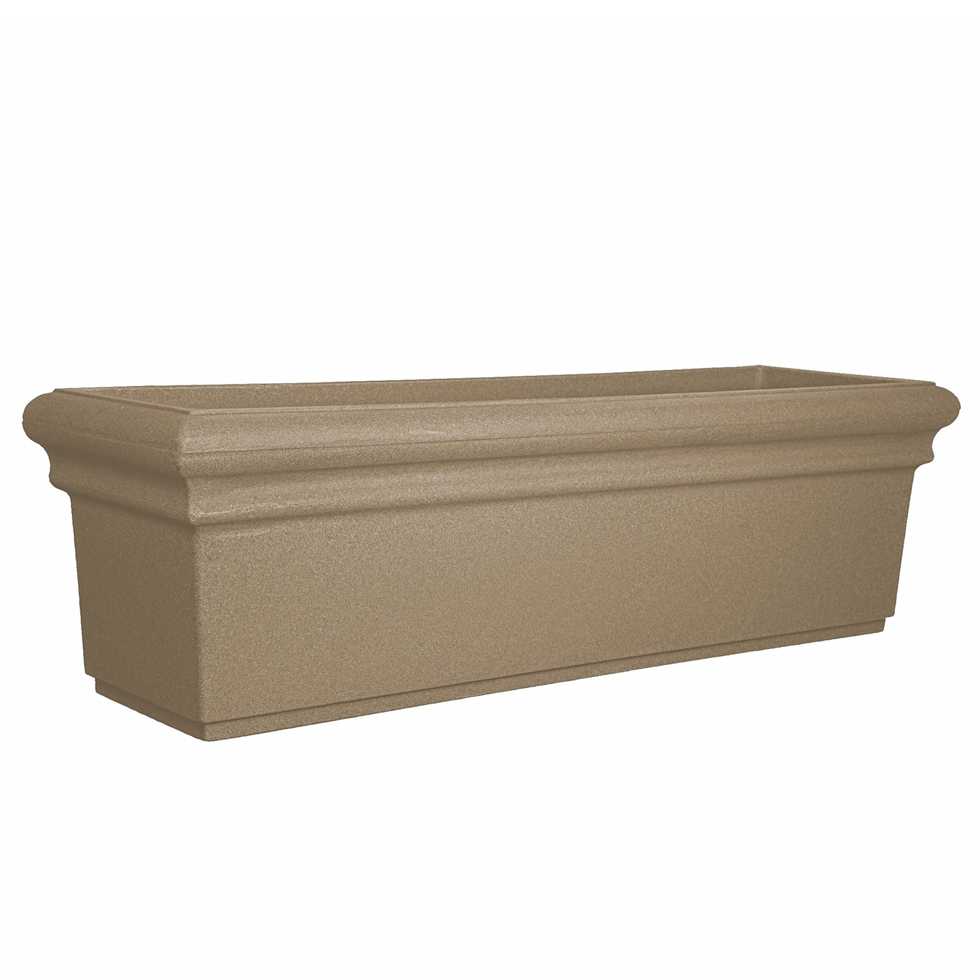 70 litre Prestige Rectangular Deep Window Box Planter with optional br