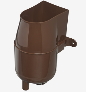 160 Litre Wall Mounted Water Butt Rainwater tank - optional Guttermate filter